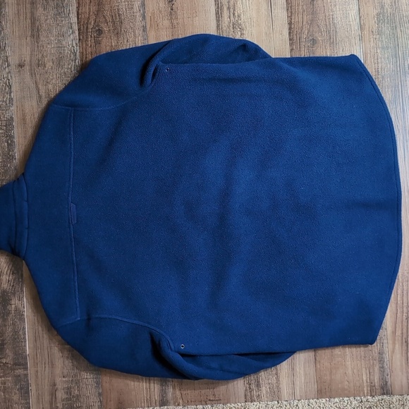 Vineyard Vines Fleece Snap Shacket Shirt Jacket Size XL in Navy Blue - Picture 5 of 10